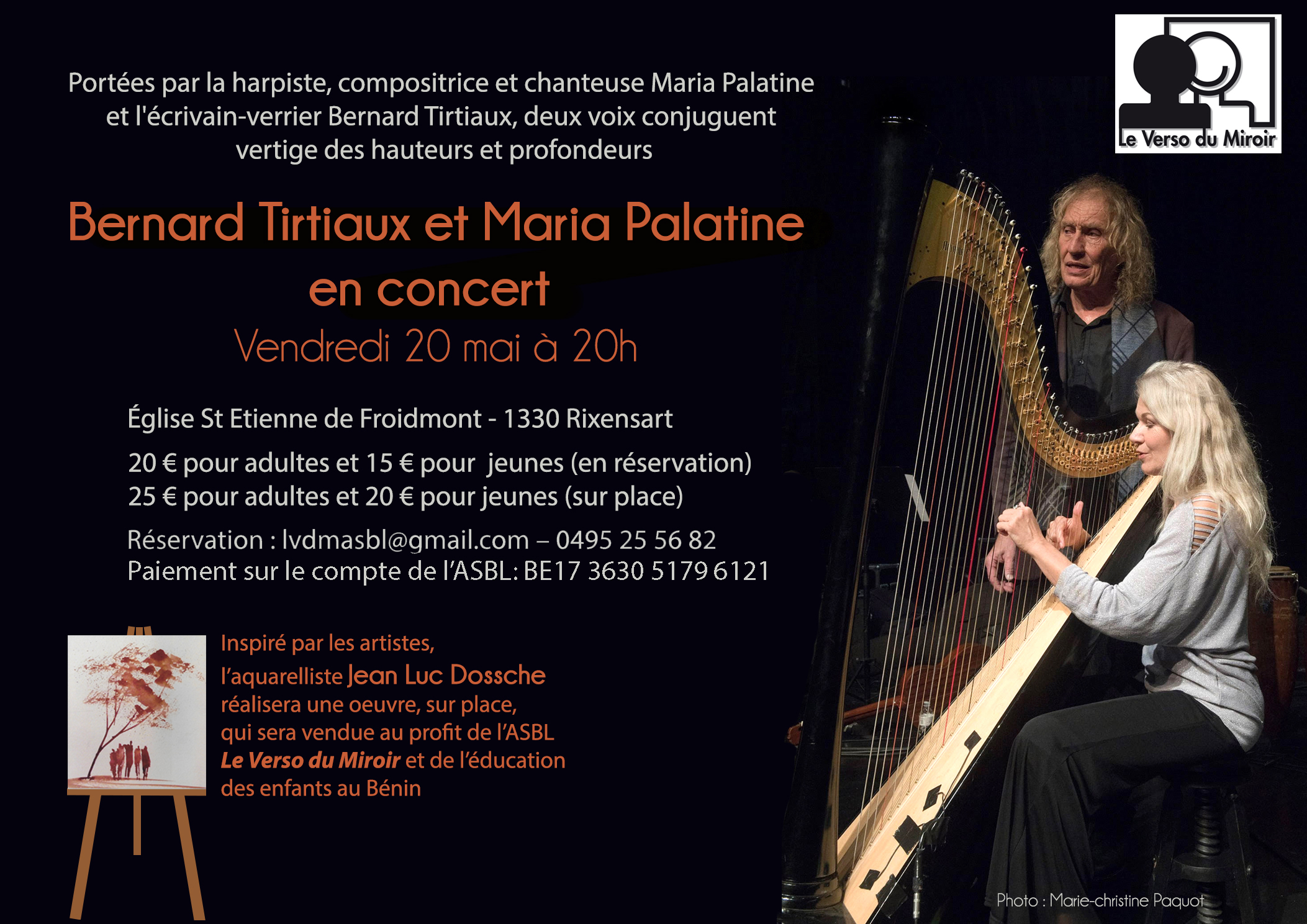 Bernard Tirtiaux et Maria Palatine en concert